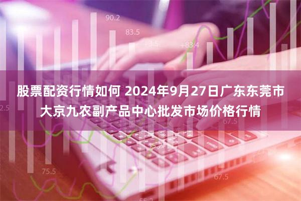 股票配资行情如何 2024年9月27日广东东莞市大京九农副产品中心批发市场价格行情